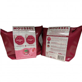 Moussel neceser clasico 2X600 ml. Gel de baño original + bomba baño 100 gr.