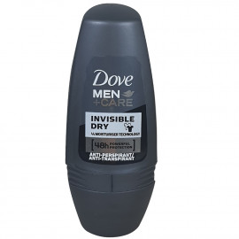 Dove desodorante roll-on 50 ml. Men invisible dry.