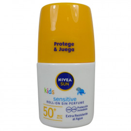 Nivea Sun roll-on 50 ml. Protección 50 Niños sensitive.
