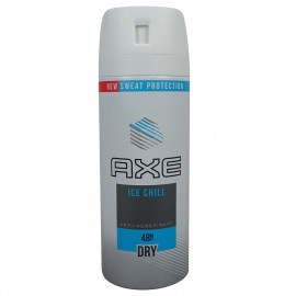 Axe desodorante bodyspray 150 ml. Dry Ice Chill.