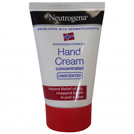 Neutrogena crema de manos 50 ml. Concentrada sin perfume.