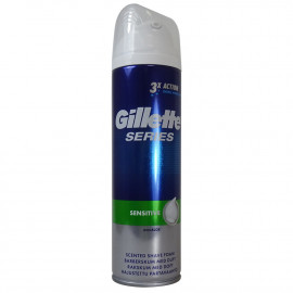 Gillette Series foam shave 250 ml. Sensitive.
