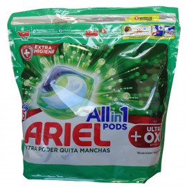 Ariel detergente en capsulas all in one 75 u. Ultra Oxi.