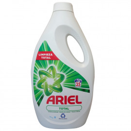 Ariel detergente gel 35 dosis 1925 ml. Total.