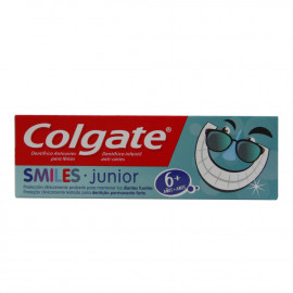 Colgate pasta de dientes 50 ml. Sonrisas Junior +6 años.