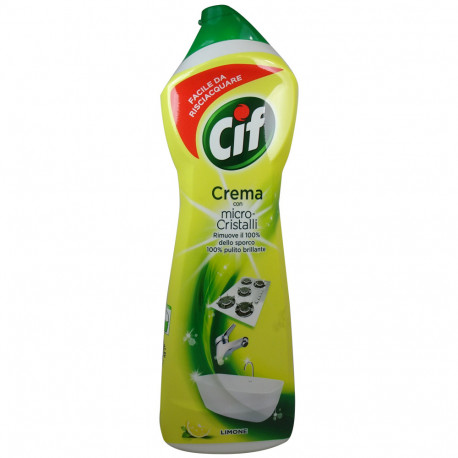 Cif cleaner cream 750 ml. Lemon.