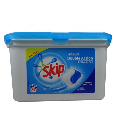Skip detergent tabs 29 u. Double action.