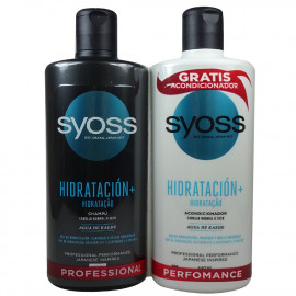 Syoss shampoo 440 ml. Conditioner440 ml. Deep hydration.