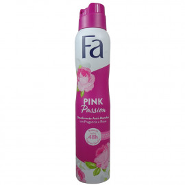FA desodorante 200 ml. Pink passion.