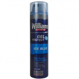 Williams gel de afeitar 200 ml. Ice blue aloe vera.