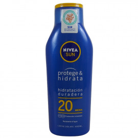 Nivea solar milk 400 ml. Protection 20