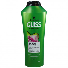 Gliss shampoo 370 ml. Bio-tech restore.