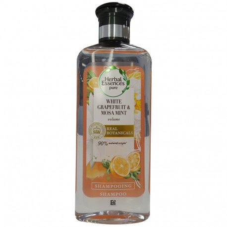 Herbal shampoo 250 ml. White grapefruit and mint.