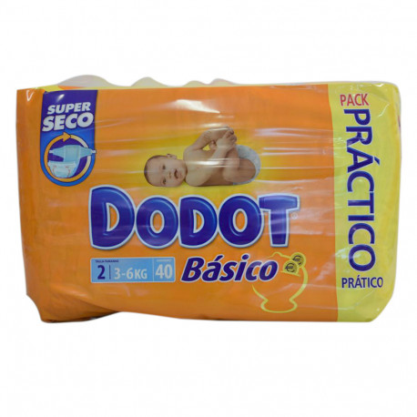 Dodot diapers 40 u. Size 2. - Tarraco Import Export