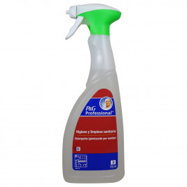 Mr. Proper spray 750 ml. Higiene y limpieza sanitaria.