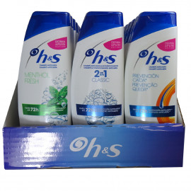 H&S shampoo 27 u. Anti-dandruff assortment.