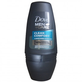 Dove desodorante roll-on 50 ml. Men Clean Confort.