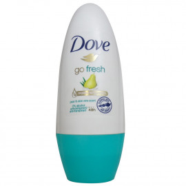 Dove desodorante roll-on 50 ml. Go Fresh pera y Aloe Vera.