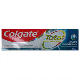Colgate pasta de dientes 75 ml. Total advanced limpieza profunda.