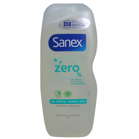 Sanex shower gel 600 ml. Zero normal skin.!