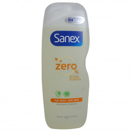 Sanex gel de ducha 600 ml. Zero piel seca.