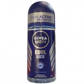 Nivea desodorante roll-on 50 ml. Cool Kick.