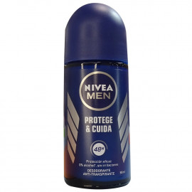 Nivea desodorante roll-on 50 ml. Men Protege y cuida.
