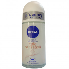 Nivea desodorante roll-on 50 ml. Talc Sensation.