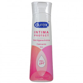 Durex íntima protect 200 ml. Gel higiene íntima 2 en 1 calmante.
