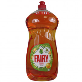 Fairy dishwasher liquid 1,5 l. Orange.