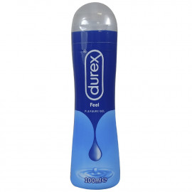 Durex gel 100 ml. Pleasure feel minibox.