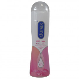 Durex gel 50 ml. Intimate protect prebiotic lubricant 2 in 1. Minibox.