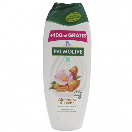 Palmolive gel 650 ml. Naturals almendra y leche.