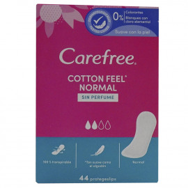 Carefree sanitary towels Maxi 40 + 4 u. Cotton.