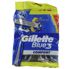 Gillette Blue III maquinilla de afeitar 9 + 3 u. Comfort.