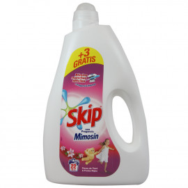 Skip detergente líquido 19+3 dosis 1,430 l. Fragancia Mimosín.