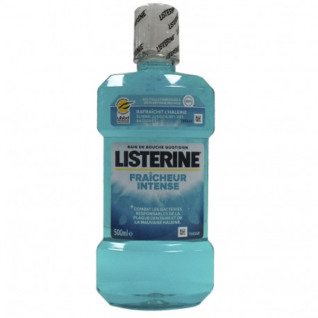 Listerine antiséptico bucal 500 ml. Frescor Intenso.