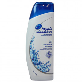 H&S shampoo 200 ml. Anti-dandruff classic clean 2 in 1.