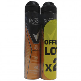 Rexona desodorante spray 2X200 ml. Men ace fresh.