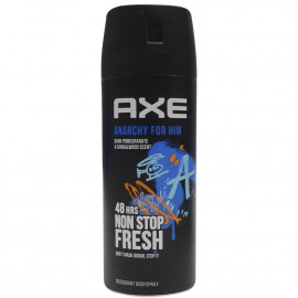 AXE desodorante bodyspray 150 ml. Anarchy for him Non Stop Fresh.