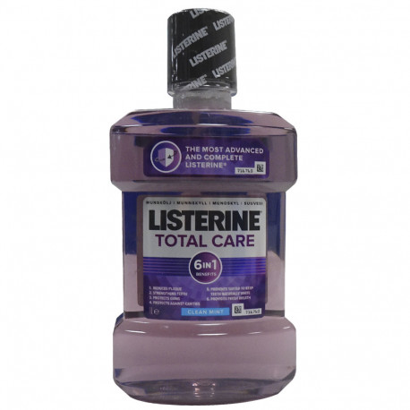 Listerine antiseptico bucal 1 l. Total care.