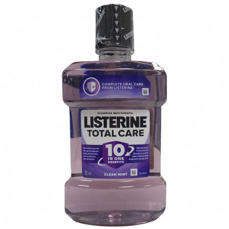Listerine antiséptico bucal 1 l. Cuidado Total.