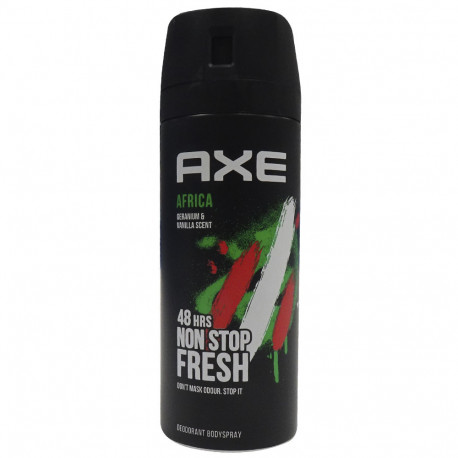 AXE deodorant bodyspray 150 ml. Fresh Africa.