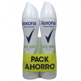 Rexona desodorante spray 2X200 ml. Aloe Vera fresh.