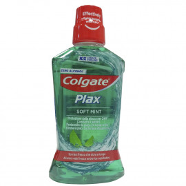 Colgate mouthwash 500 ml. Plax soft mint.