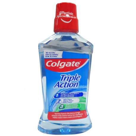 Colgate mouthwash 500 ml. Triple Action.
