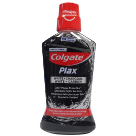 Colgate mouthwash 500 ml. Plax charcoal.