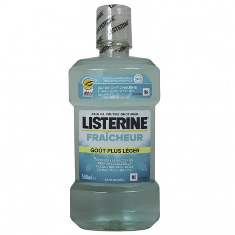 Listerine mouthwash 500 ml. Fresh.
