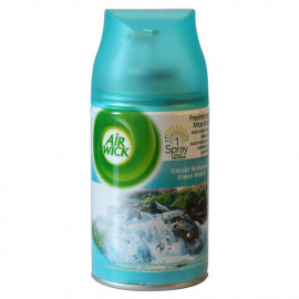 Air Wick ambientador recambio spray 250 ml. Agua Fresca.
