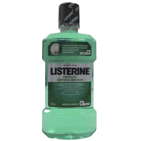 LIsterine 500 ml. Protección dientes y encias.